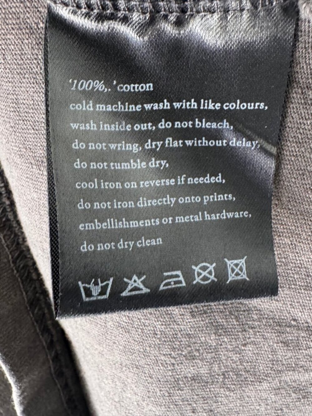 Ksubi x Juice WRLD 999 Gray Graphic T-Shirt Oversized Mens XL